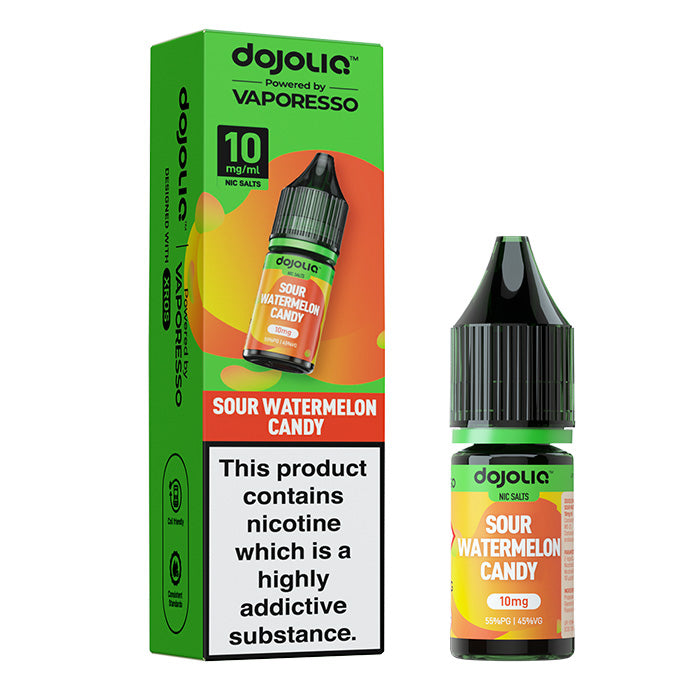 Vaporesso DOJOLIQ Nic Salts - Sour Watermelon Candy - 10ml E-Liquid