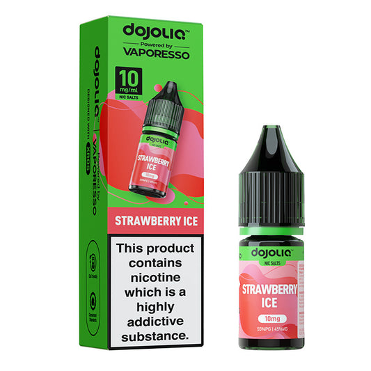 Vaporesso DOJOLIQ Nic Salts - Strawberry Ice - 10ml E-Liquid
