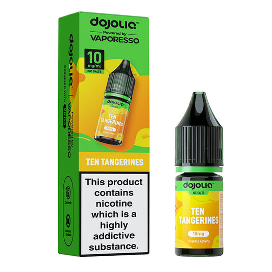 Vaporesso DOJOLIQ Nic Salts - Ten Tangerines - 10ml E-Liquid