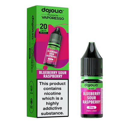 Vaporesso DOJOLIQ Nic Salts - Blueberry Sour Raspberry - 10ml E-Liquid