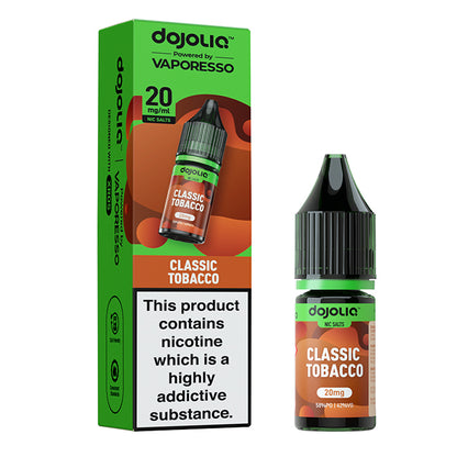Vaporesso DOJOLIQ Nic Salts - Classic Tobacco - 10ml E-Liquid