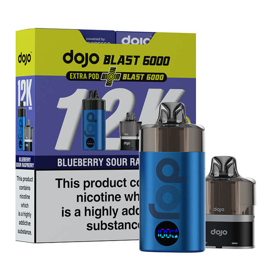 DOJO Blast 12K Bundle - Blueberry Sour Raspberry